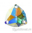 Триллиант Crystal AB - 12 мм - Пришивные стразы из Китая треугольной формы 