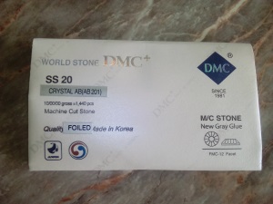 Упаковка оригинальных корейских страз DMC+ ss20