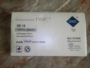 Упаковка оригинальных корейских страз DMC+ ss16